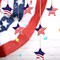 48 Pcs Memorial Day Wooden Ornaments Decorations for Tree 4th of July